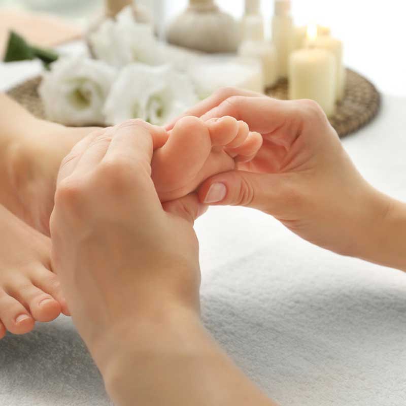 Lavish Non-Toxic Pedicure w Shellac on Top Lavish Non-Toxic Pedicure w Shellac on Top