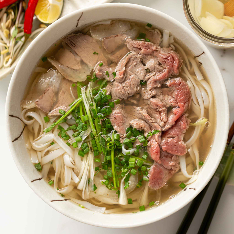 13. Pho Rare Steak